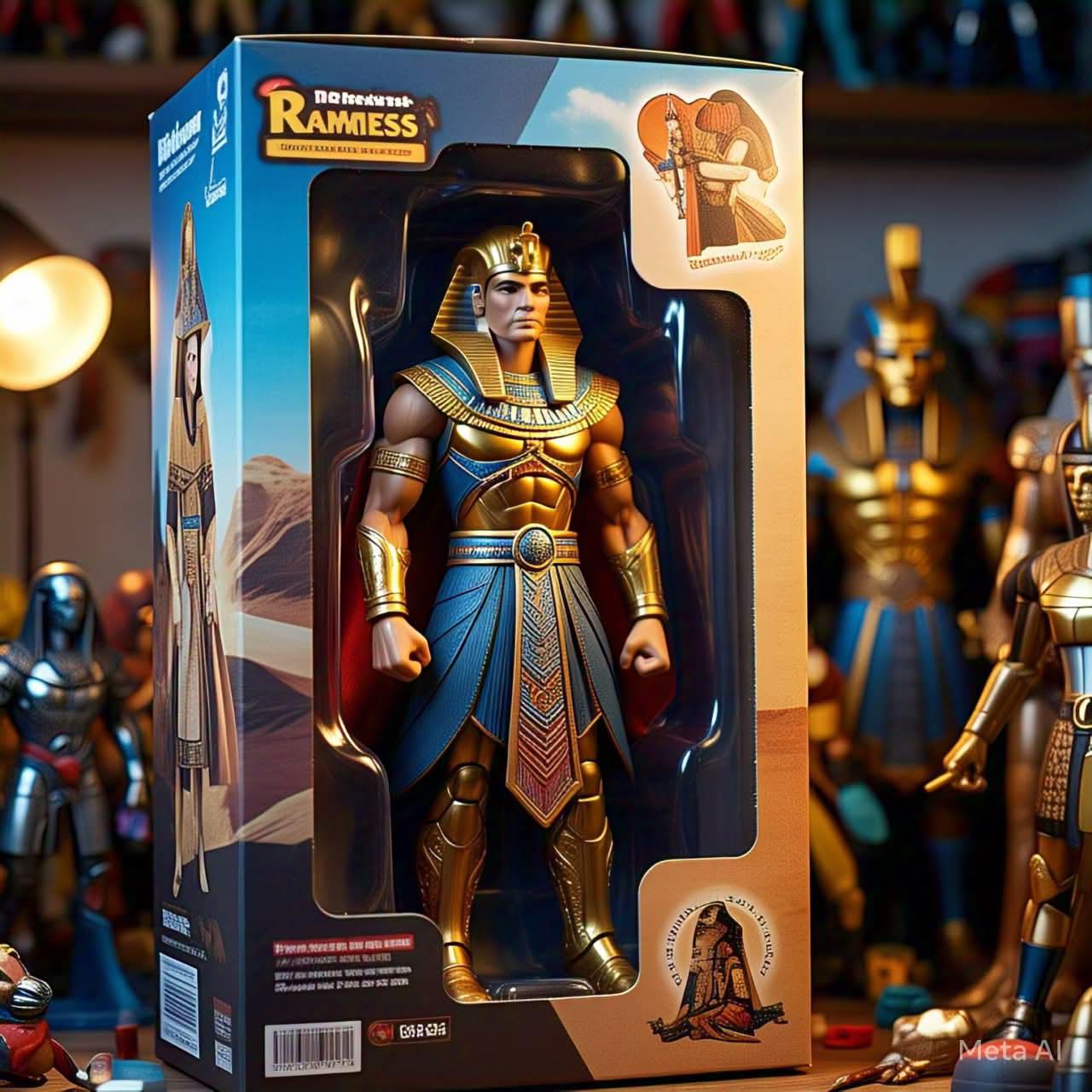 Ramses II action figure.