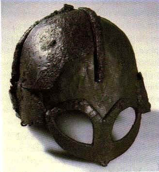 A real Viking helmet