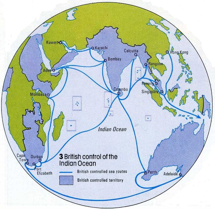 Indian Ocean in 1914.