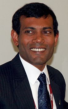 Mohamed Nasheed.