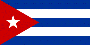 Cuban flag.