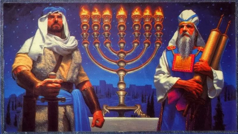 Judas Maccabeus, the Menorah, and Mattathias