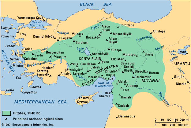 The Hittite Empire.