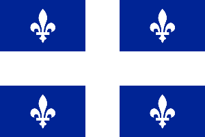 Quebec flag.