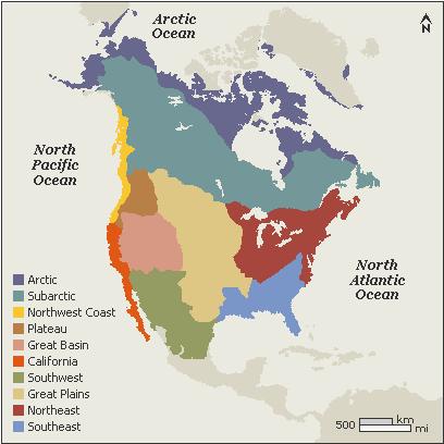 Indian climatic/cultural zones.