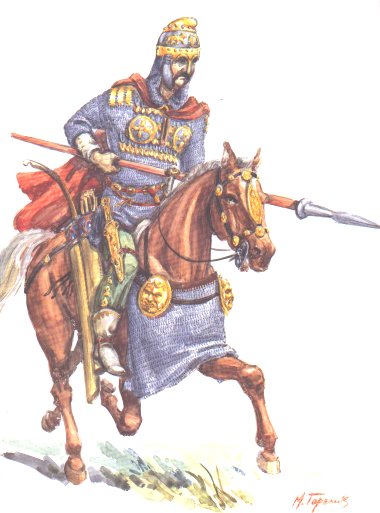 Sarmatian warrior.