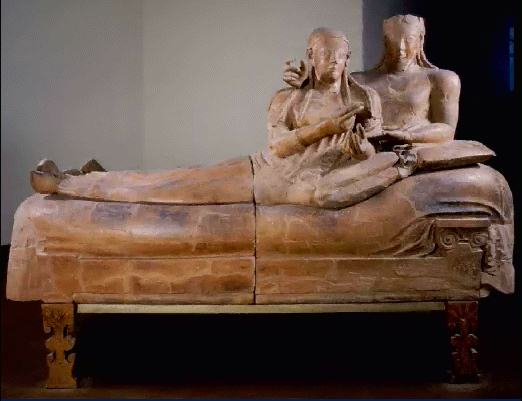 Etruscan sarcophagus